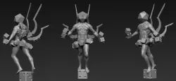 NECRON TRENCENDENT C'TAN PROXY - THE DICE GOD