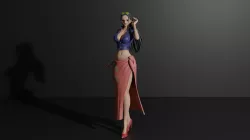 Nico Robin time skip - One piece 3d print model