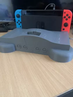 Nintendo 64-Inspired Nintendo Switch Housing Holds 10 Games