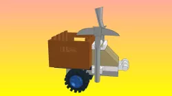 NotLego Lego Archaeologists wagon Model 1278/5903