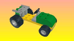 NotLego Lego Racing car Model 1284/6707
