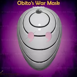 Obito War Mask from Naruto Shippuden - Fan Art 3D print model