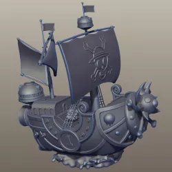 One Piece Thousand Sunny ship