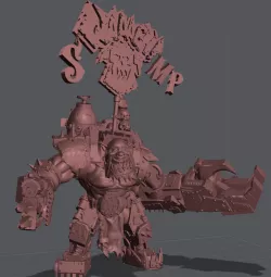 Ork WAAAGHboss Shrek Gitsmasha