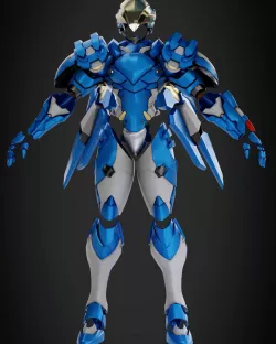 Overwatch 2 Pharah Full Armor for Cosplay