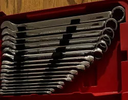 Packout Organizer Standard Wrench Insert