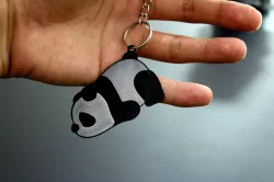 PANDA MULTICOLOR KEYCHAIN