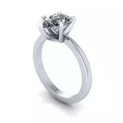 Pear Diamond Wedding Ring
