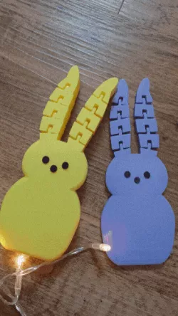 Peep Bunny Flexi Ear Sensory Fidget Easter Gift