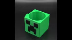 Pencil holder - Minecraft Creeper Mug