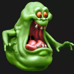 Phantom Slimer / Cartoon Sticker in Pose 1