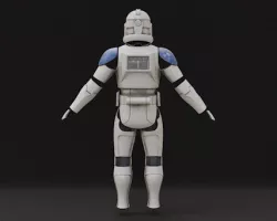 Phase 2 Animated Clone Trooper Armor - 3D Print Files