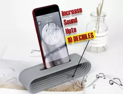 Phone Dock Stand Holder Cell Phone Sound Amplifier for Smartphone