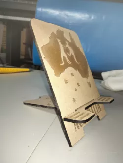 Phone Stand Holder Australia Design Laser Cut Engrave DXF SVG AI