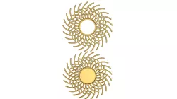 Photo frame stl/Mirror Frame stl file/Carved Frame printre/Round frame stl/cnc frame