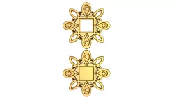 Photo frame stl/Mirror Frame stl file/Carved Frame printre/Round frame stl/cnc frame