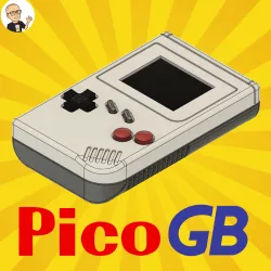 Pico-GB GameBoy Emulator Handheld for Raspberry Pi Pico