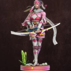 samurai power ranger fullsize backpack 3D Models | Page 1 | STLFinder