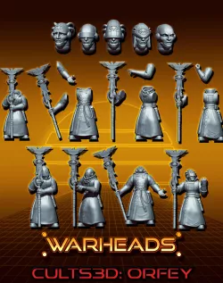 Psionic Corps! A whole bunch of magic men!