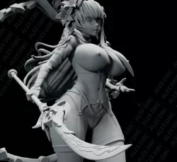 Raiden Shogun NSFW | Inazuma Diorama | Genshin Impact 🍑