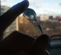 Raven Skull Pendant