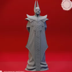 Red Wizard - Tabletop Miniature