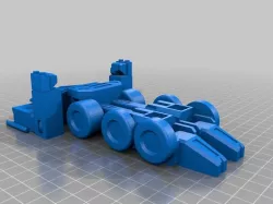 Remixed Optimus Prime (single print, transforms, no supports)