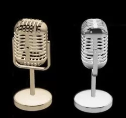 Retro Microphone 3D Model STL - NOSTALJİK RETRO MİKROFON