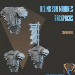Rising Sun Marine Backpack