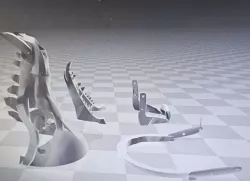 robot furry skull