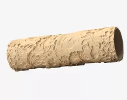 Roses Flowers Texture Roller for Clay