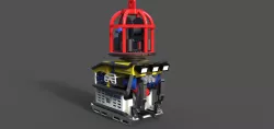 ROV Diving Robot Type A 1:75 Edda Flora Ship Model