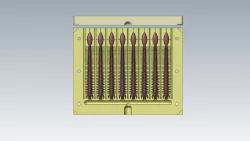 SAND WORM LURES MOLD 3D FILE STEP FILES FOR CNC MACHINING STL FILES FOR 3D PRINTING