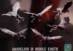Shadow Vampire of North Mountain(Flying pose)