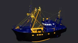 Ship Boat-3D print model