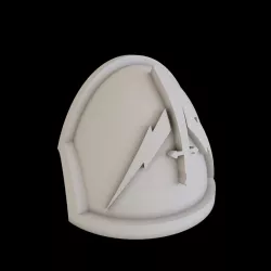 Shoulder Pad for Phobos Armour (Silver Templars)