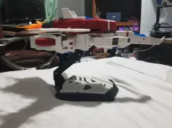 siege jetfire flight/ display stand