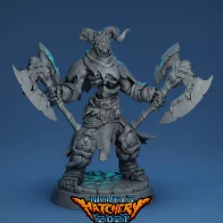 Skeleton Axe-Swinger | Mines of Mor'ug