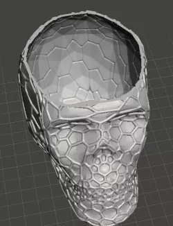Skull hollow voronoi