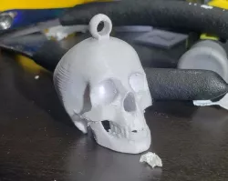 Skull Keychain