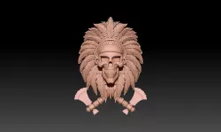Skull Model  3D