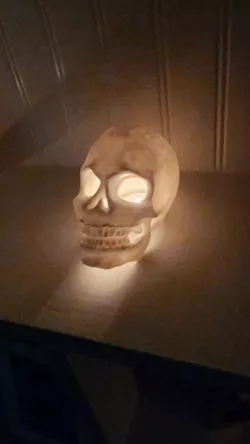 Skull Tea Light Cover