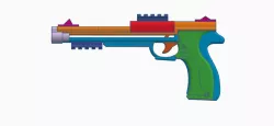 Slingshot toy ,  to tune the targets , crossbow type. gun