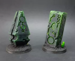 Small Necron Obelisks