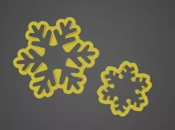Snow Flake cookie cutter