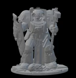 Space Robot Monk