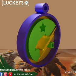 Spartan 2 Program Keychain
