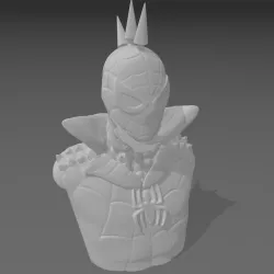 Spider Punk Head Bust [Spider-Man]  [Cyber Punk]