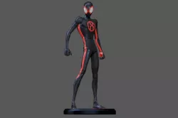 SPIDERMAN ACROSS THE SPIDERVERSE MILES MORALES STAND 3D PRINT