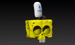 SPONGE BOB SKULL